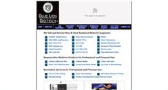 Desktop Screenshot of bluelionbio.com